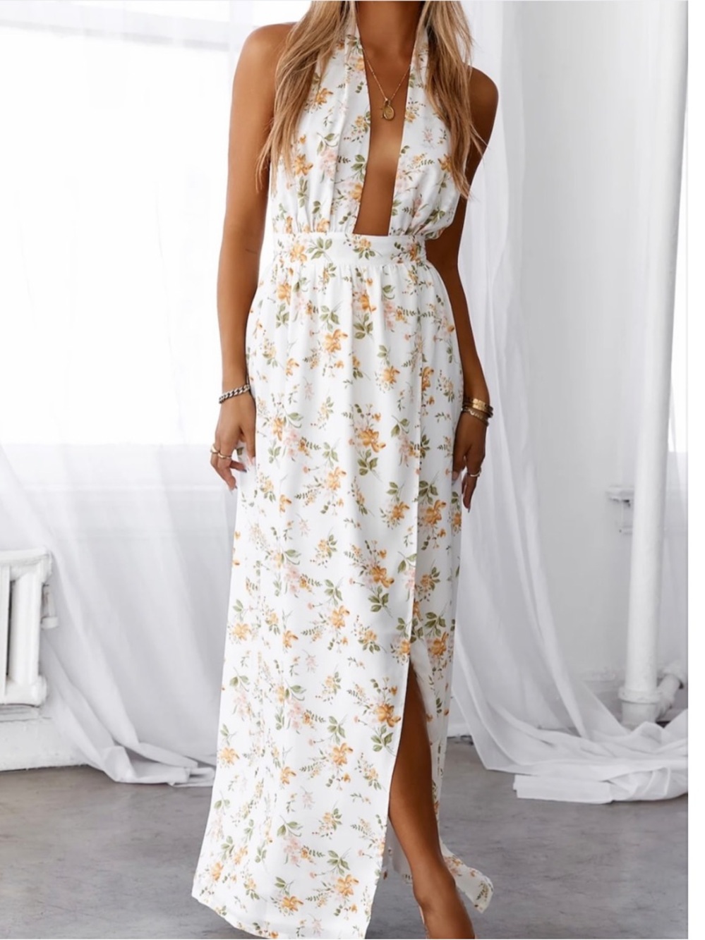 Hello Molly Floral Wrap Dress